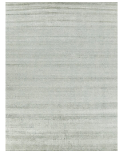 Exquisite Rugs Sanctuary Bamboo Silk/wool Area Rug In Green