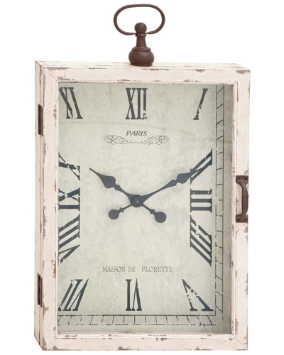 Peyton Lane Wood Metal Wall Clock