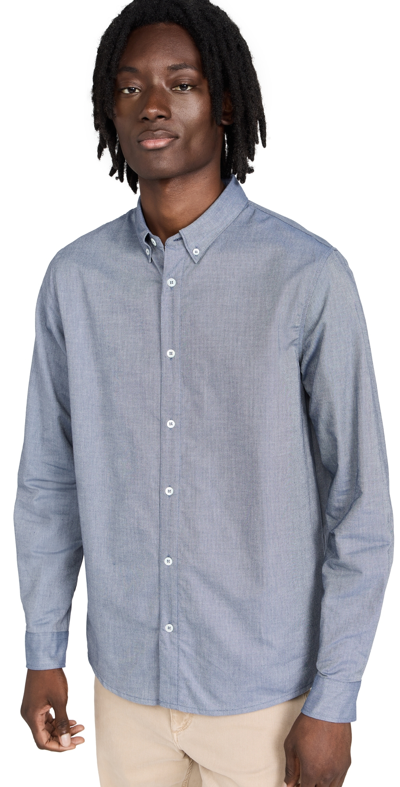 Apc Oxford Button Down In Marine