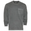 Lckr Mens  Longsleeve Pocket T-shirt In Gray