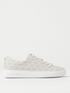 MICHAEL KORS MICHAEL MICHAEL KORS KEATON SNEAKERS IN COATED COTTON WITH ALL-OVER MK MONOGRAM,E75236078