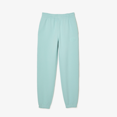 Lacoste Women's Straight Leg Embroidered Sweatpants - 34 In Green