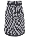 BAREFOOT DREAMS COZYCHIC CHECKERED PET SWEATER