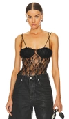 Free People X Intimately Fp If You Dare Bodysuit In Black