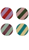 Vaisselle Berlingot Coaster Set Of 4 In Stripe