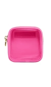 Stoney Clover Lane Clear Front Mini Pouch In Bubblegum