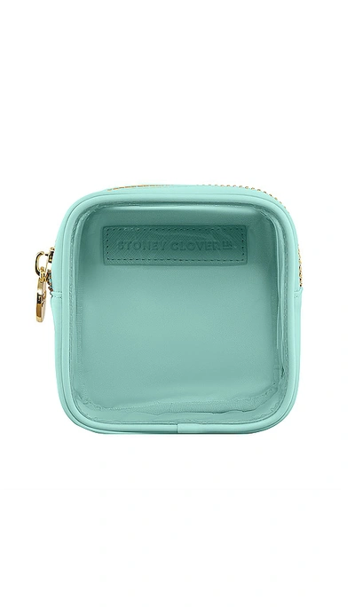 Stoney Clover Lane Clear Front Mini Pouch In Cotton Candy