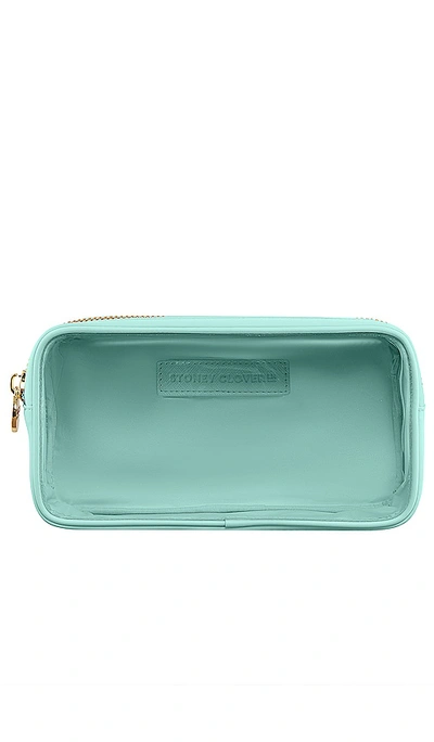 Stoney Clover Lane Clear Front Small Pouch In Cotton Candy
