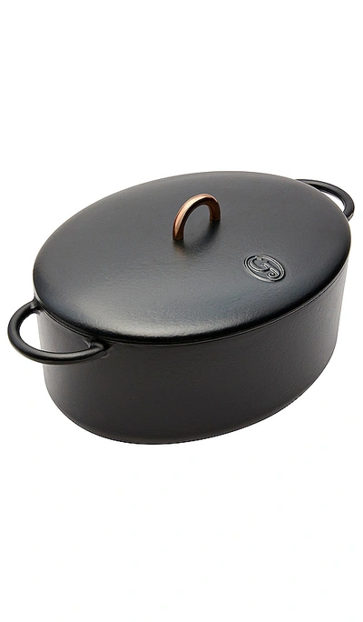 Great Jones The Dutchess 6.75-quart Dutch Oven – 胡椒色 In Black