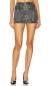Grlfrnd Rey Racer Skirt In Griffith