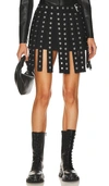Monse Asymmetrischer Rock In Black