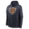 Nike Chicago Bears Rewind Club Menâs  Men's Nfl Pullover Hoodie In Blue