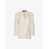 Jacquemus La Veste Tibau Linen-blend Blazer In Light Beige