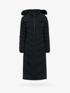 Moose Knuckles Cooper Lake Shearling Coat In Black