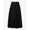 Sacai Black Carhartt Wip Edition Midi Skirt