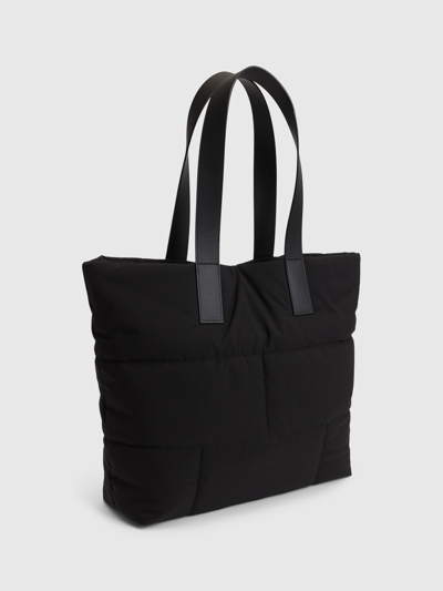 Gap Quilted Puffer Tote Bag In Black