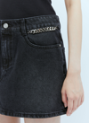 Stella Mccartney Falabella Skirt In Black