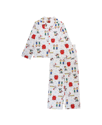 Peanuts Kids' Little Boys Shirt And Pajama, 2 Piece Set In Assorted