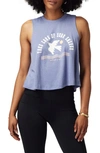 SPIRITUAL GANGSTER TAKE CARE OF YOUR ENERGY CROP MUSCLE TEE
