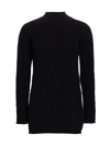 Loulou Studio Cashmere Cable-knit Sweater Dress In Black
