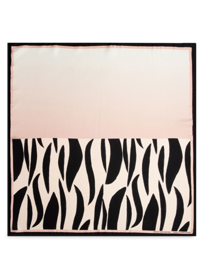 Dries Van Noten Women's Foulard Rosa Carnivora Silk Scarf