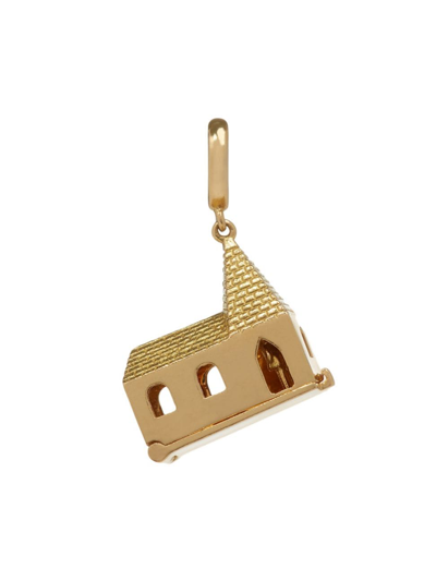 Annoushka Women's  X The Vampire's Wife 18k Yellow Gold "god Is In The House" Church Charm