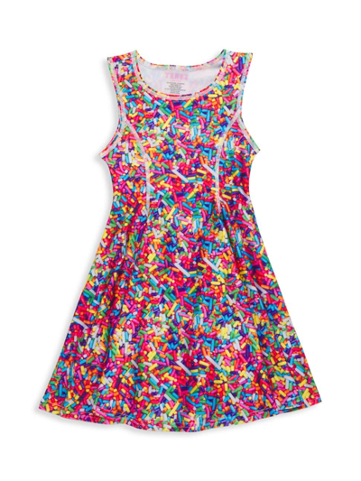 Zara Terez Little Girl's Rainbow Sprinkles Skater Dress