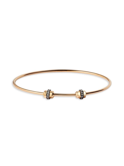 Annoushka Women's Mythology 18k Yellow Gold & White Sapphire Bangle