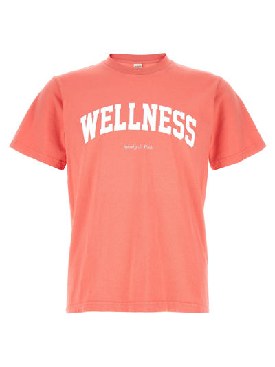 Sporty And Rich Wellness Ivy T-shirt Pink