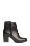 Frye Addie Leather Dual-zip Ankle Boots In Black
