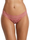 B.tempt'd By Wacoal Lace Kiss Bikini In Slate Rose