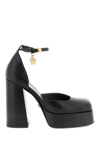 Versace Medusa Aevitas Satin Platform Pumps