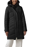 Canada Goose Lorette Water Resistant 625 Fill Power Down Parka In Black - Noir