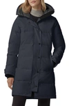 Canada Goose Shelburne Water Resistant 625 Fill Power Down Parka In Atlantic Nvy-bleu Mar Atlan