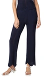 English Factory Women's Crochet Knit Pants In Navy