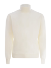 Tagliatore Turtleneck In Virgin Wool In Crema