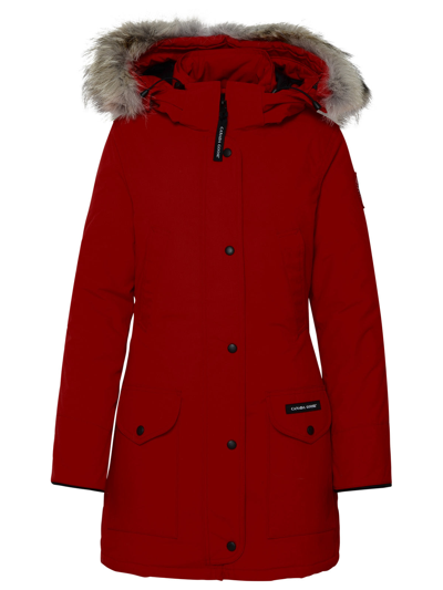 Canada Goose Red Nylon Lyc Trillium Parka