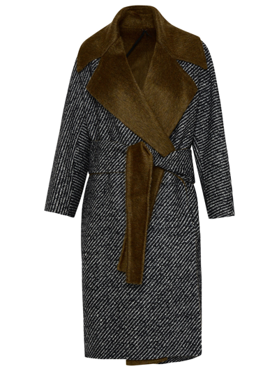 MAX MARA MAX MARA WOMAN MAX MARA ALBINO WOOL BLEND COAT