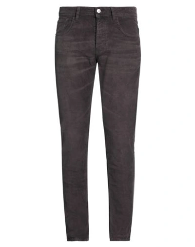 Haikure Man Pants Plum Size 33 Cotton, Elastane In Purple