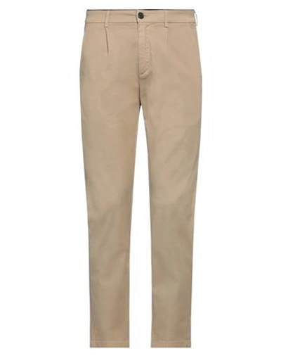 Department 5 Man Pants Beige Size 30 Cotton, Elastane