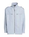 Mr & Mrs Italy Man Overcoat & Trench Coat Light Grey Size Xl Cotton, Polyamide