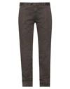 L.b.m 1911 L. B.m. 1911 Man Pants Dark Brown Size 40 Cotton, Elastane