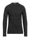Irish Crone Man Sweater Steel Grey Size Xl Virgin Wool, Polyester, Polyamide, Polyacrylic