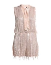 Elisabetta Franchi Woman Jumpsuit Pink Size 6 Viscose, Plastic, Glass