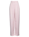 Alexander Mcqueen Woman Pants Light Pink Size 4 Wool