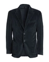 Santaniello Man Suit Jacket Midnight Blue Size 44 Cotton