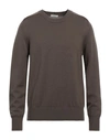 Paolo Pecora Man Sweater Dove Grey Size Xxl Virgin Wool