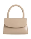 By Far Woman Handbag Beige Size - Soft Leather