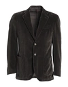 Santaniello Man Suit Jacket Dark Green Size 46 Cotton