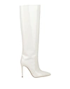 Paris Texas Woman Knee Boots Off White Size 11 Soft Leather